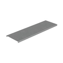 Крышка лотка 200х1,0 L2000 мм "ПЛЮС" КМ-Профиль (KLplus200-1.0-2000)