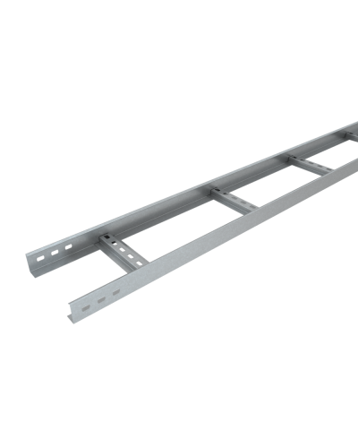 Лоток лестничный 50х200х1,2 L2500 мм КМ-Профиль (LL50-200-1.2-2500) в Рыбинске Кабельные лотки Pintop.ru