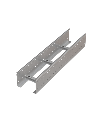 Лоток лестничный 150х400х1,2 L3000 мм HD85 N КМ-профиль (LL150-400-1.2-3000 HD85 N) в Рыбинске Кабельные лотки Pintop.ru