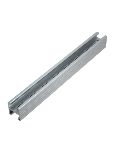 Страт-профиль двойной 41х21 L1300 мм s:2,0 HD85 КМ-профиль (2STPS41-21-1300 HD85) в Рыбинске Аксессуары для лотков Pintop.ru