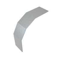 Крышка лестничного вертикального внешнего угла 90 гр. 800 мм HD85 КМ-профиль (KLVL90-800 HD85)