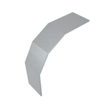 Крышка лестничного вертикального внешнего угла 90 гр. 150 мм HD КМ-Профиль (KLVL90-150 HD)