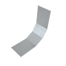 Крышка лестничного вертикального внутреннего угла 90 гр. 800 мм HD КМ-профиль (KLNL90-800 HD)