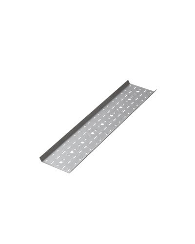 Дно лестничного лотка перфорированное 150х1,0 L2500 мм HD85 КМ-профиль (DLLP150-1.0-2500 HD85) в Рыбинске Кабельные лотки Pintop.ru