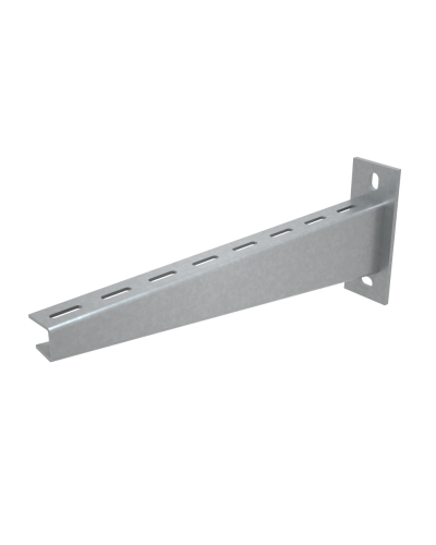 Консоль сварная усиленная тяжелая 400 мм INOX304 КМ-Профиль (KSUT400 INOX304) в Рыбинске Аксессуары для лотков Pintop.ru