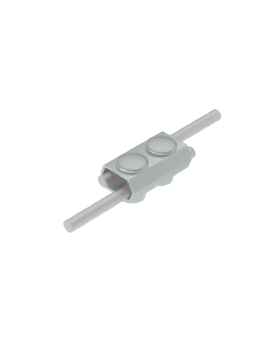 Параллельный соединитель прутка Ø 5-8 мм INOX304 КМ-Профиль (PS-D5-8 INOX304) в Рыбинске Монтажные материалы Pintop.ru