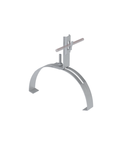 Держатель зажимной для фигурного конька для прутка Ø 5-8 мм TD КМ-Профиль (DFKZ-D5-8 TD) в Рыбинске Монтажные материалы Pintop.ru