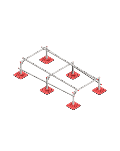 Опорная конструкция для установки оборудования TECHNORAPTOR FOOT 1200х2500 HD КМ-профиль (KM-TR-F-SSEI-1200-2500 HD) в Рыбинске Системы видеонаблюдения Pintop.ru