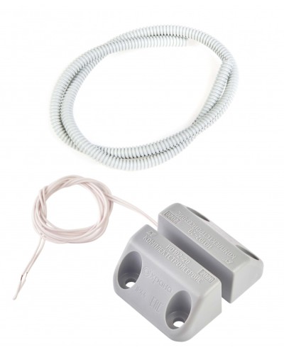 Извещатель охранный точечный магнитоконтактный накладной Комплектстройсервис ИО 102-20 Б2П (2) (пластиковый рукав) в Рыбинске Извещатели охранные Pintop.ru