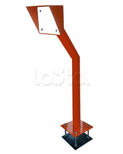 Стойка для считывателя Аякс 150х150 мм, черная, Базовая, наклонная в Рыбинске Дополнительное оборудование для СКУД Pintop.ru