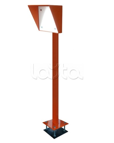 Стойка для считывателя Аякс 150х250 мм, черная, Базовая, прямая в Рыбинске Дополнительное оборудование для СКУД Pintop.ru