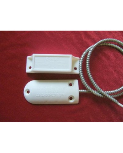 Датчик положения магнитогерконовый Магнито-Контакт ДПМ-2 исп. 07 (металлорукав из нержавеющей стали) в Рыбинске Извещатели охранные Pintop.ru