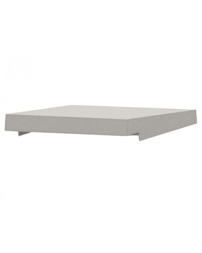 Козырек дождезащитный для шкафов 400х250 АЯКС, белый Магнито-Контакт в Рыбинске Дополнительное оборудование для ОПС Pintop.ru