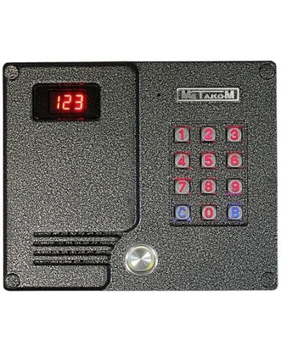 Многоабонентный антивандальный блок вызова Метаком МК2007-ТМЕ в Рыбинске Блоки вызова многоабонентные Pintop.ru