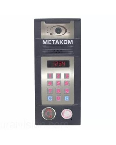 Многоабонентый антивандальный блок вызова со встроенной гибридной видеокамерой Метаком MК2018-TMRFVH в Рыбинске Блоки вызова многоабонентные Pintop.ru