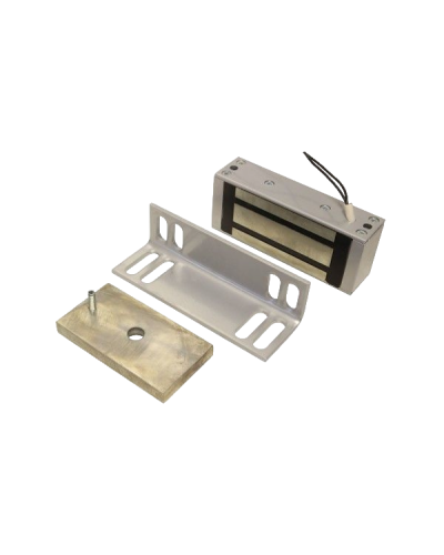 Замок электромагнитный Олевс М1-300 серый в Рыбинске Электромагнитные замки Pintop.ru