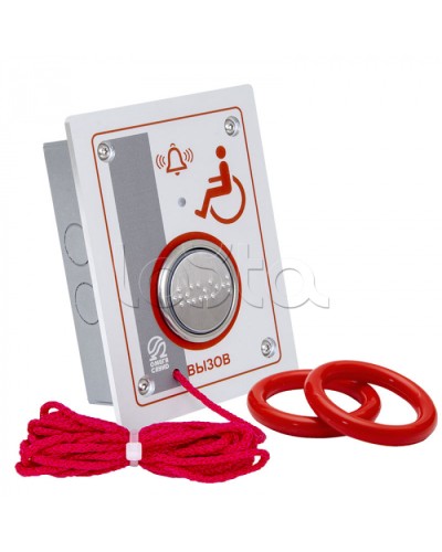 Кнопка ВЫЗОВ Омега Саунд AL-RB-1 (исп.М) в Рыбинске Аксессуары для СОУЭ Pintop.ru