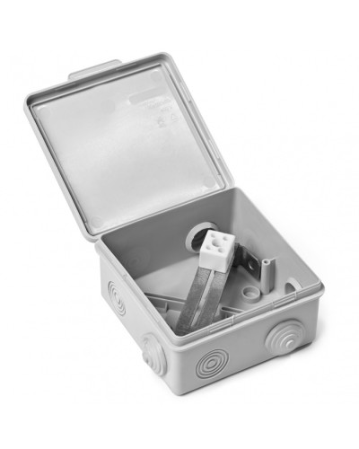 Коробка монтажная огнестойкая пластиковая герметичная КМОПГ (2к х 2,5мм) 100х100х50 IP54 ПожТехКабель (071-001) в Рыбинске Распределительные коробки Pintop.ru