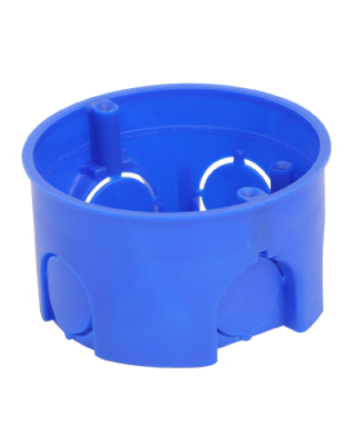 Коробка распаячная, круглая 68x42 (160 шт/уп) ПожТехКабель 010-004 в Рыбинске Распределительные коробки Pintop.ru