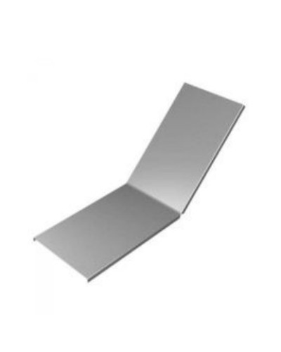 Крышка угла вертикального внутреннего 45° 300х15 (0,7) для лестничного лотка ПожТехКабель (650-802) в Рыбинске Кабельные лотки Pintop.ru