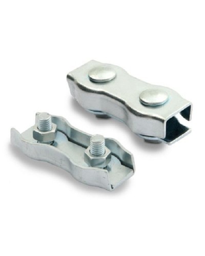 Зажим троса D10 двойной ПожТехКабель (890-506) в Рыбинске Трос и аксессуары Pintop.ru