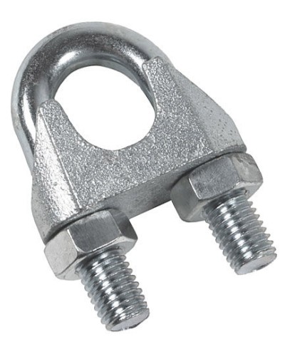 Зажим троса D10 усиленный ПожТехКабель (890-512) в Рыбинске Трос и аксессуары Pintop.ru