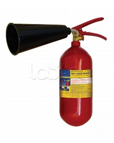 Огнетушитель ПОЖТЕХНИКА ОУ-6 -Морской ИНЕЙ (89В, до 10 000V) (баллон по ГОСТ 949) в Рыбинске Огнетушители Pintop.ru
