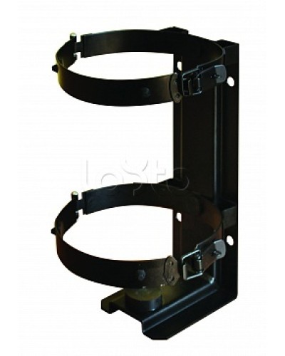 Кронштейн ПОЖТЕХНИКА КТХ-4+ на 2-х металлических хомутах(d140) для ОУ-3 ИНЕЙ в Рыбинске Аксессуары для огнетушителей Pintop.ru