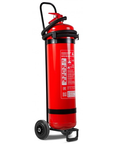 Огнетушитель порошковый ПОЖТЕХНИКА ОП-12(з)МИГ (6А, 233В, С, Е) передвижной в Рыбинске Огнетушители Pintop.ru
