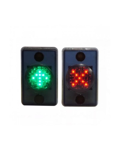 Светодиодная мнемосхема красный крест - зеленая стрелка Promix-VI.LED.01 в Рыбинске Дополнительное оборудование для СКУД Pintop.ru