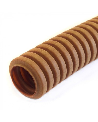 Труба гофрированная ПВХ легкая 350 Н бук с/з д16 (10 м/уп) Промрукав (PR01.0036) в Рыбинске Труба гофрированная Pintop.ru