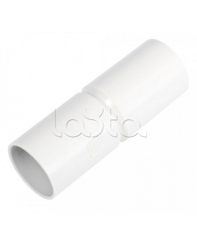 Патрубок-муфта белая д32 (36шт/324шт уп/кор) Промрукав (PR.01732б) в Рыбинске Повороты, муфты, тройники Pintop.ru
