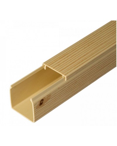 Кабель-канал сосна 2-й замок 25х25 (48м/уп) Промрукав (PR.025438) в Рыбинске Кабель-канал Pintop.ru