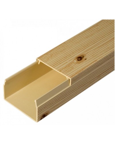 Кабель-канал сосна 2-й замок 40х25 (30м/уп) Промрукав (PR.025440) в Рыбинске Кабель-канал Pintop.ru