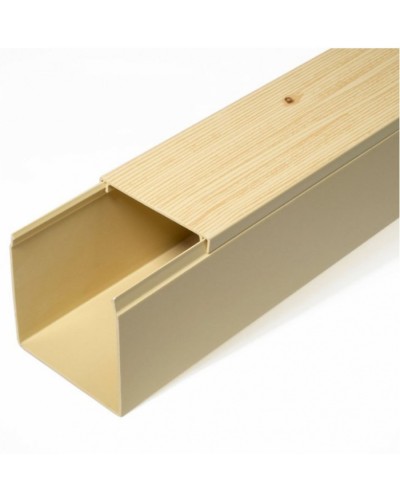 Кабель-канал сосна 2-й замок 60х60 (24м/уп) Промрукав (PR.025450) в Рыбинске Кабель-канал Pintop.ru