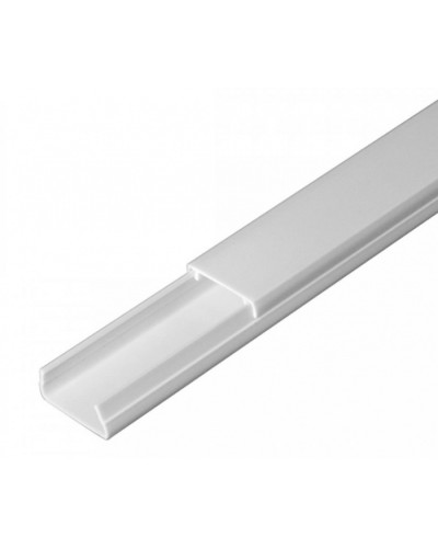 Кабель-канал белый 2-й замок в п/э 20х10 (96 м/уп) Промрукав (PR03.0049) в Рыбинске Кабель-канал Pintop.ru