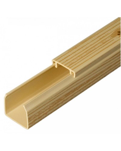 Кабель-канал сосна 2-й замок в п/э 16х16 (84 м/уп) Промрукав (PR03.0180) в Рыбинске Кабель-канал Pintop.ru