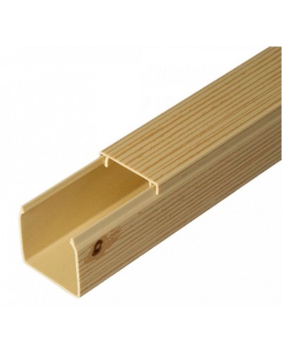 Кабель-канал сосна 2-й замок в п/э 25х25 (32 м/уп) Промрукав (PR03.0183) в Рыбинске Кабель-канал Pintop.ru