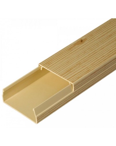 Кабель-канал сосна 2-й замок в п/э 40х16 (30 м/уп) Промрукав (PR03.0184) в Рыбинске Кабель-канал Pintop.ru