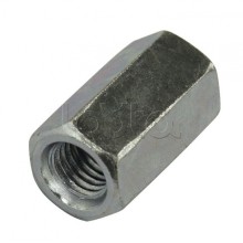 Гайка соединительная оцинкованная М10 (DIN 6334) (100 шт/уп) Промрукав (PR08.2371)