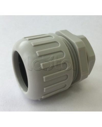 Муфта вводная усиленная (IP68) для гофрированных труб серая ВМУ-ГТ-32 (М32) Промрукав (PR08.3275) в Рыбинске Повороты, муфты, тройники Pintop.ru