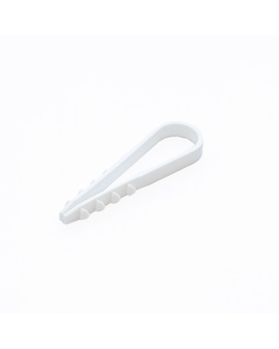 Дюбель-хомут для круглого кабеля d19-25 мм белый (10шт) Промрукав (PR08.6949) в Рыбинске Крепеж: Дюбели, шурупы, саморезы Pintop.ru