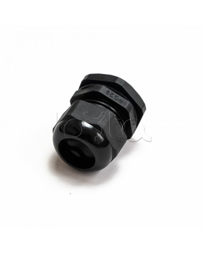 Кабельный ввод (сальник) PG 29 (IP68) d отверстия 18-25 мм черный (2 шт/уп) Промрукав (PR08.7077) в Рыбинске Аксессуары для лотков Pintop.ru