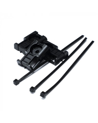 Комплекты крепления площадка для прямого монтажа черная со стяжкой 2,5х100 мм (100 шт) Промрукав (PR13.02513) в Рыбинске Аксессуары для кабель-канала Pintop.ru