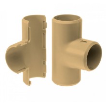 Тройник разборный сосна д25 (30шт/300шт уп/кор) Промрукав (PR13.0289)