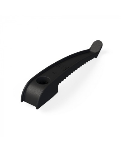 Держатель кабеля односторонний для прямого монтажа в гофроящике черный (200 шт/кор) Промрукав (PR13.0491) в Рыбинске Аксессуары для кабель-канала Pintop.ru