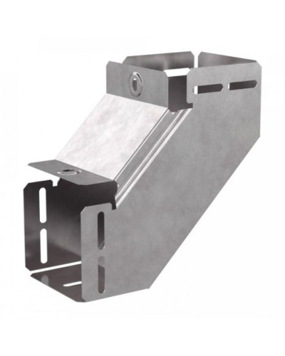 Угол вертикальный внутренний 90 градусов с крышкой Стандарт 100х100 Промрукав (PR16.0526) в Рыбинске Аксессуары для кабель-канала Pintop.ru