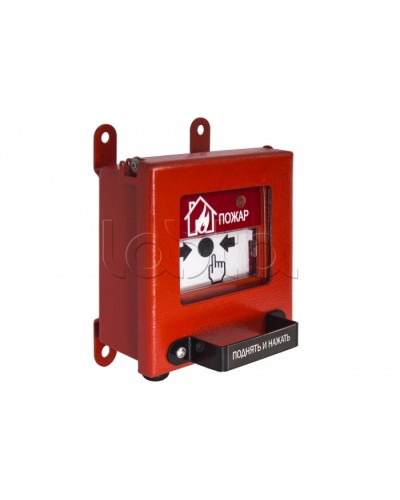 Извещатель пожарный ручной взрывозащищенный Спектрон-513-Exi-М-ИПР-В в Рыбинске Пожарные извещатели (Ex) Pintop.ru