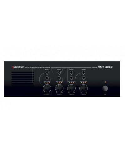 Усилитель мощности ВЕКТОР УМТ-4060 в Рыбинске Аксессуары для СОУЭ Pintop.ru