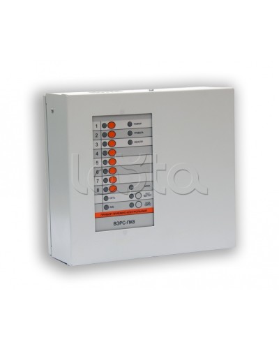 Прибор приемно-контрольный охрано-пожарный ВЭРС-ПК8М версия 3.2 в Рыбинске Приемно-контрольные приборы Pintop.ru